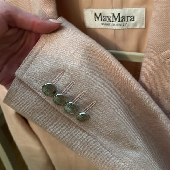 Blush Pink linen Women’s suit jacket, Relaxed fit-original tags never worn- - Picture 5 of 5